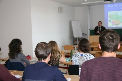 Research and teaching project "The importance of Russian economic contacts for East Saxony" - guest visit of Prof. Fejgin