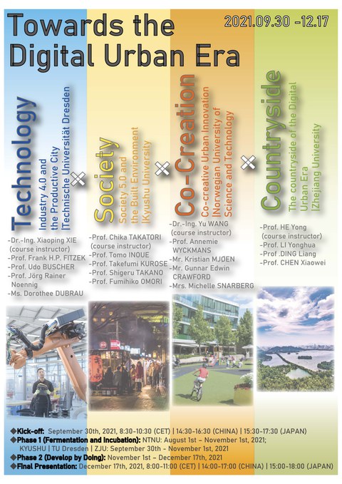Poster "Towards the Digital Urban Era"