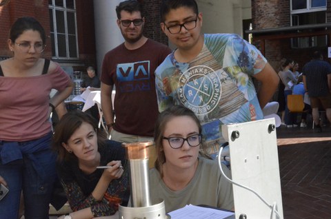 Studierende bei einem Workshop