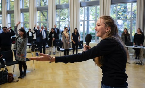 Theater Slam Auftritt