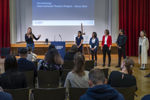 International Theatre Projekt live Auftritt