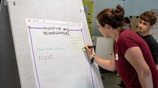 Workshop zum Thema "Globales Lernen, (Post)Kolonialismus und Global Citizenship" mit Maria Nelz und Peter Che Nfon (aha - anders handeln e.V.)