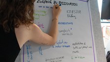 Workshop zum Thema "Globales Lernen, (Post)Kolonialismus und Global Citizenship" mit Maria Nelz und Peter Che Nfon (aha - anders handeln e.V.)