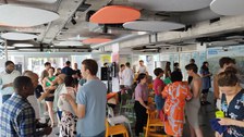 Intensiver Austausch im Pitch- und Vernetzungstreffen