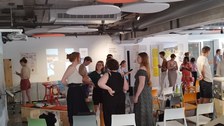 Intensiver Austausch im Pitch- und Vernetzungstreffen