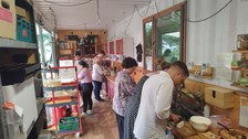 Gemeinsames Kochen in der Alten Gärtnerei