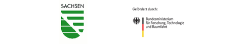 Logo des Freistaat Sachsen und BMFTR