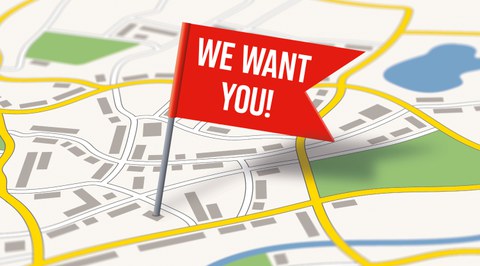 We want you!
