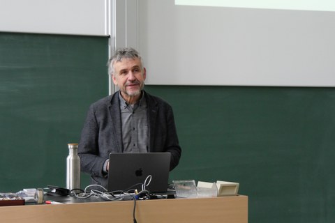 Begrüßung durch den Prorektor für Bildung, Prof. Michael Kobel