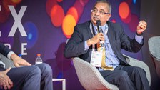 Madhav Narayan, CEO IITM Global, bei der Podiumsdiskussion auf der GITEX Europe 2025 in Berlin