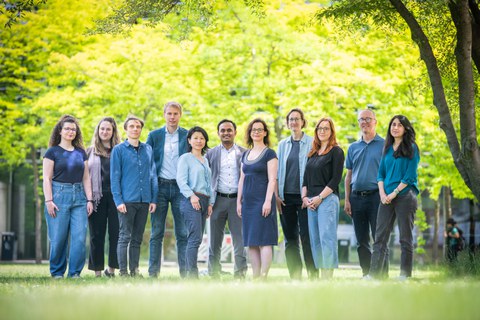 Group photo of 11 people