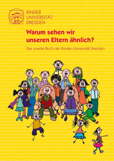 Buchcover "Warum sehen wir unseren Eltern ähnlich?"