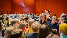 Impressionen von der Kinder-Uni mit Dr. Birgit Böhme
