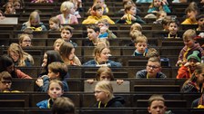 Impressionen von der Kinder-Uni mit Dr. Judith Konantz
