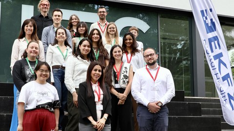 Gruppenfoto mit den Teiilnehmenden der EKFZ Summer School