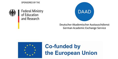Logo des DAAD, des BMBF und der EU 