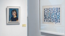 Ausstellungsansicht Sonderausstellung Ostmoderne #2. Der Kunstbesitz der 1960er-Jahre in der Altana Galerie der Kustodie der TU Dresden, September 2020 bis Januar 2021