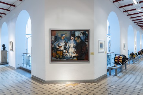 Ausstellungsansicht Sonderausstellung Ostmoderne #2. Der Kunstbesitz der 1960er-Jahre in der Altana Galerie der Kustodie der TU Dresden, September 2020 bis Januar 2021