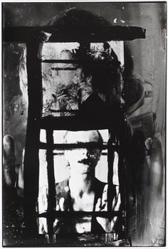 Andreas Seeliger, Selbst hinter Glas (Serie). Um 1985