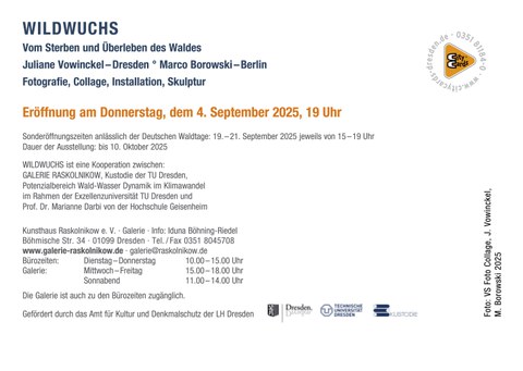 Einladungskarte Wildwuchs