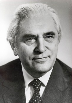 N. J. Lehmann als emeritierter Professor, nach 1986