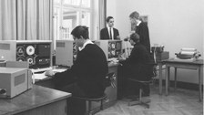 Arbeiten am D 4a im A-Flügel des Willers-Bau