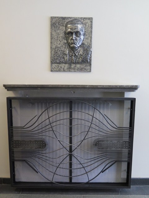 Portraitrelief von Alfred Recknagel