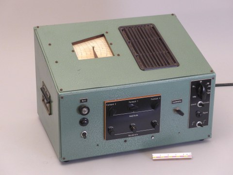 Vokalsynthetisator von Walter Tscheschner und Gunnar Fant, um 1961