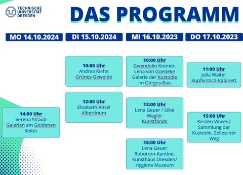 Programm Welcome Days