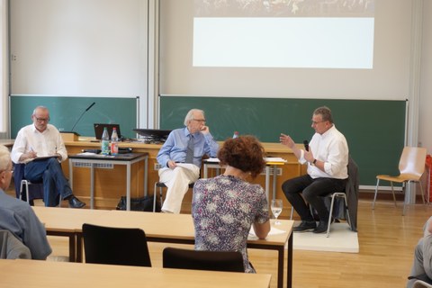 Podiumsdiskussion mit Prof. Jessen und Prof. Rehberg zur dritten Hochschulreform am 28. Juni 2022