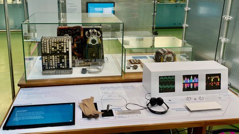 Blick in die Pilotausstellung des ISL