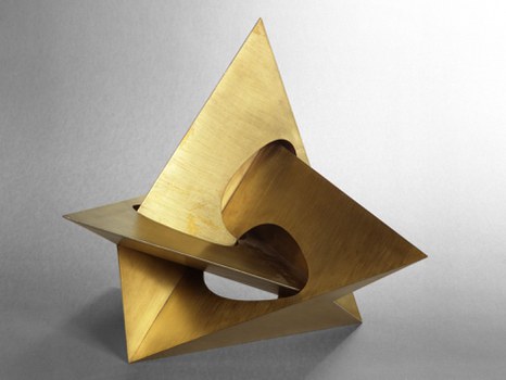 Minimales polyedrisches Modell der Boyschen Fläche (TU Dresden, Sammlung Mathematische Modelle)