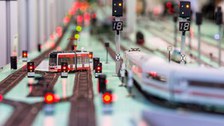 Modelleisenbahn (TU Dresden, Sammlung des Eisenbahnbetriebslabors)