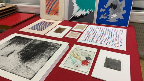 Erwerbungen 2025 für den Kunstbesitz mit Werken von Thomas Bachler, Brian Curling und Jochen Stankowski sowie Sophie Lindner