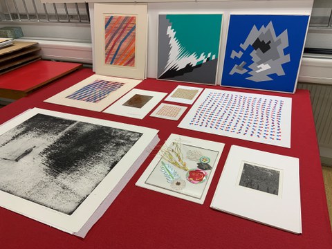 Erwerbungen 2025 für den Kunstbesitz mit Werken von Thomas Bachler, Brian Curling und Jochen Stankowski sowie Sophie Lindner