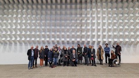 Gruppenfoto AG Kunst am Bau an Hochschulen