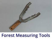 Collection of Forest Measuring Tools 