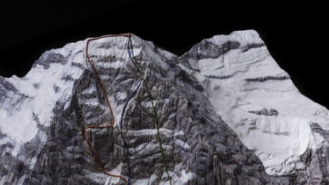 A model of Eiger Nordwand