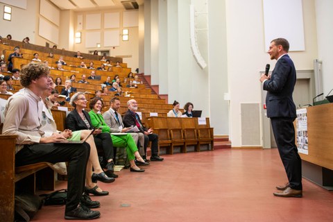 Impressionen von der Eröffnung des gemeinsamen Jahrestreffens von ICOM-UMAC und Universeum am 25.09.2024