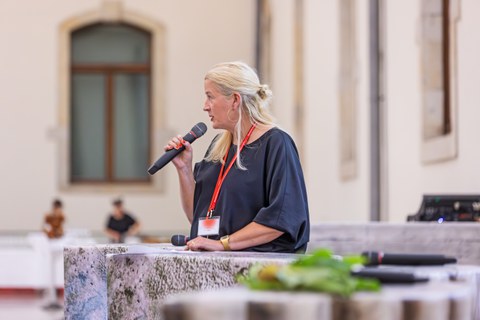 Impressionen von den Abendveranstaltungen im Albertinum und der HfBK am 26.09.2024