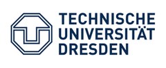 The logo of TU Dresden