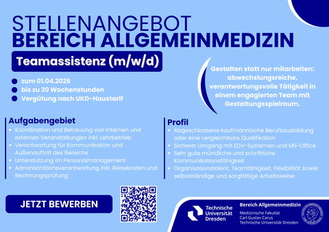 Jobangebot Allgemeinmedizin