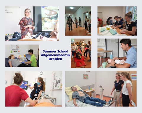 Foto Collage Summer School Allgemeinmedizin