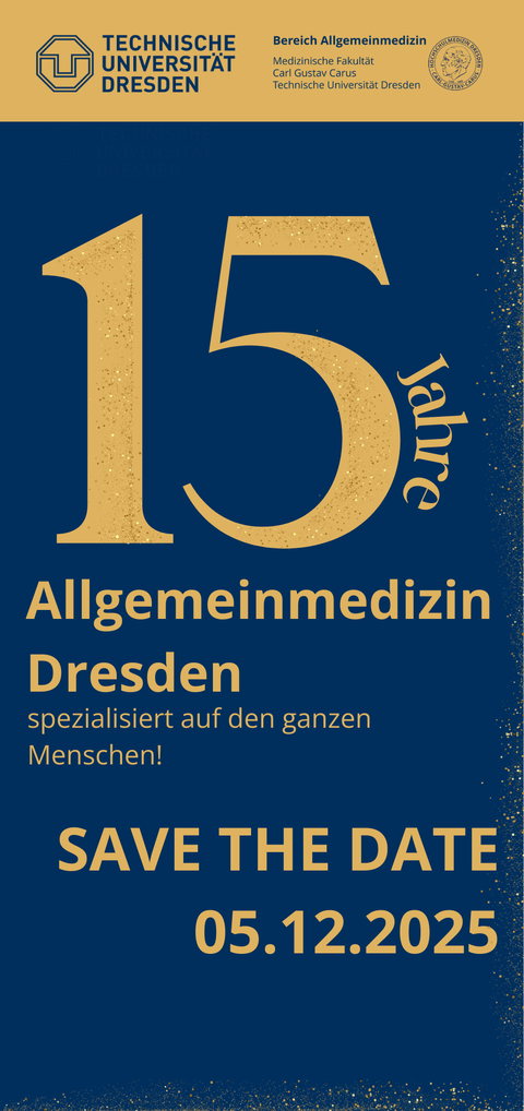 Jubiläum Allgemeinmedizin Dresden