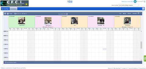 image booking database