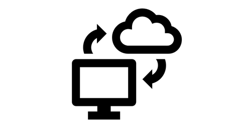 Pictogramm zu Datentransfer