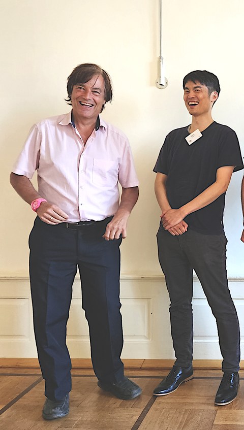 Stefan Bornstein (Speaker) and Kotaro Sasaki (University of Pennsylvania).