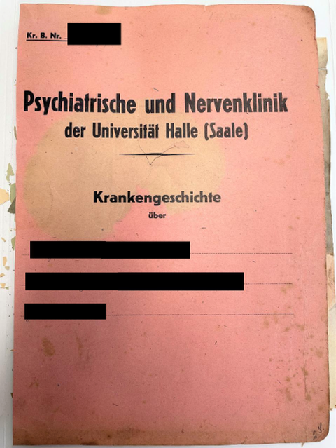 Patientenakten Psychiatrie Halle