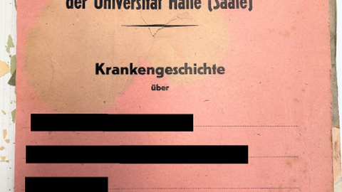 Patientenakten Psychiatrie Halle