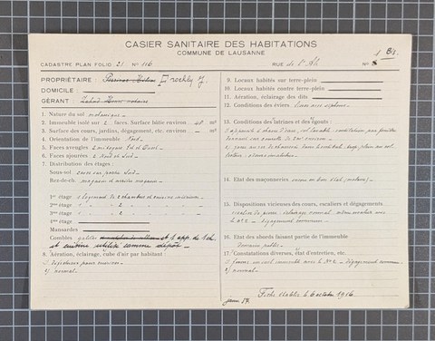 cccGesundheitsfragebogen der Häuser Lausanne